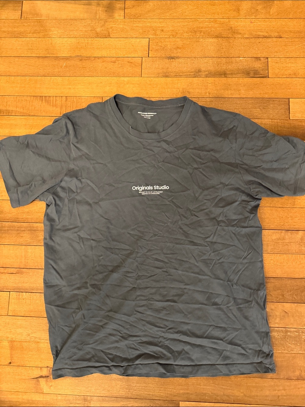 Men's Short Sleeve Crew Neck T-Shirt - Slate Blue